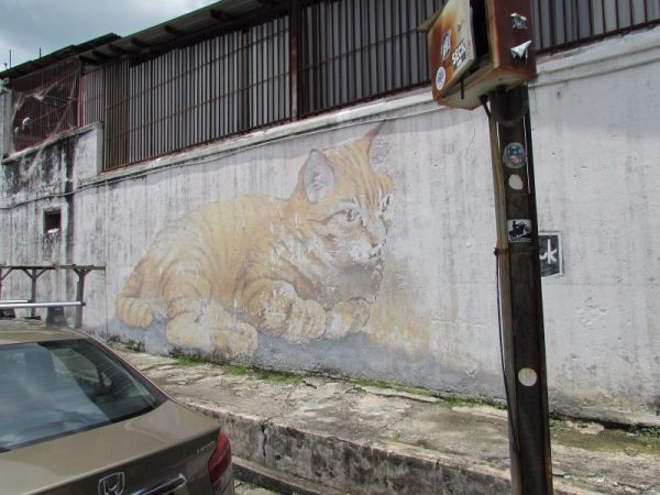 ペナン島　観光　ウォールアート