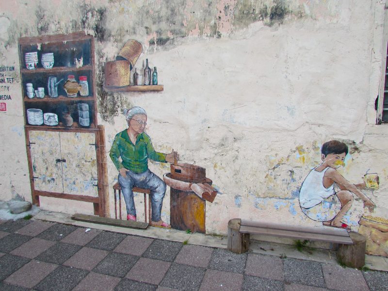 ウォールアートマレーシア