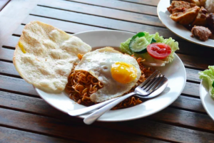 マレーシア朝ごはんの画像